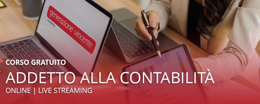 Corso Amministrazione e Contabilità con partita doppia, fatturazione, Excel e software gestionali