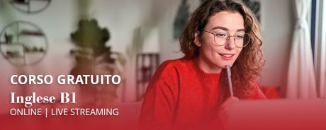Corso di inglese B1 online in live streaming