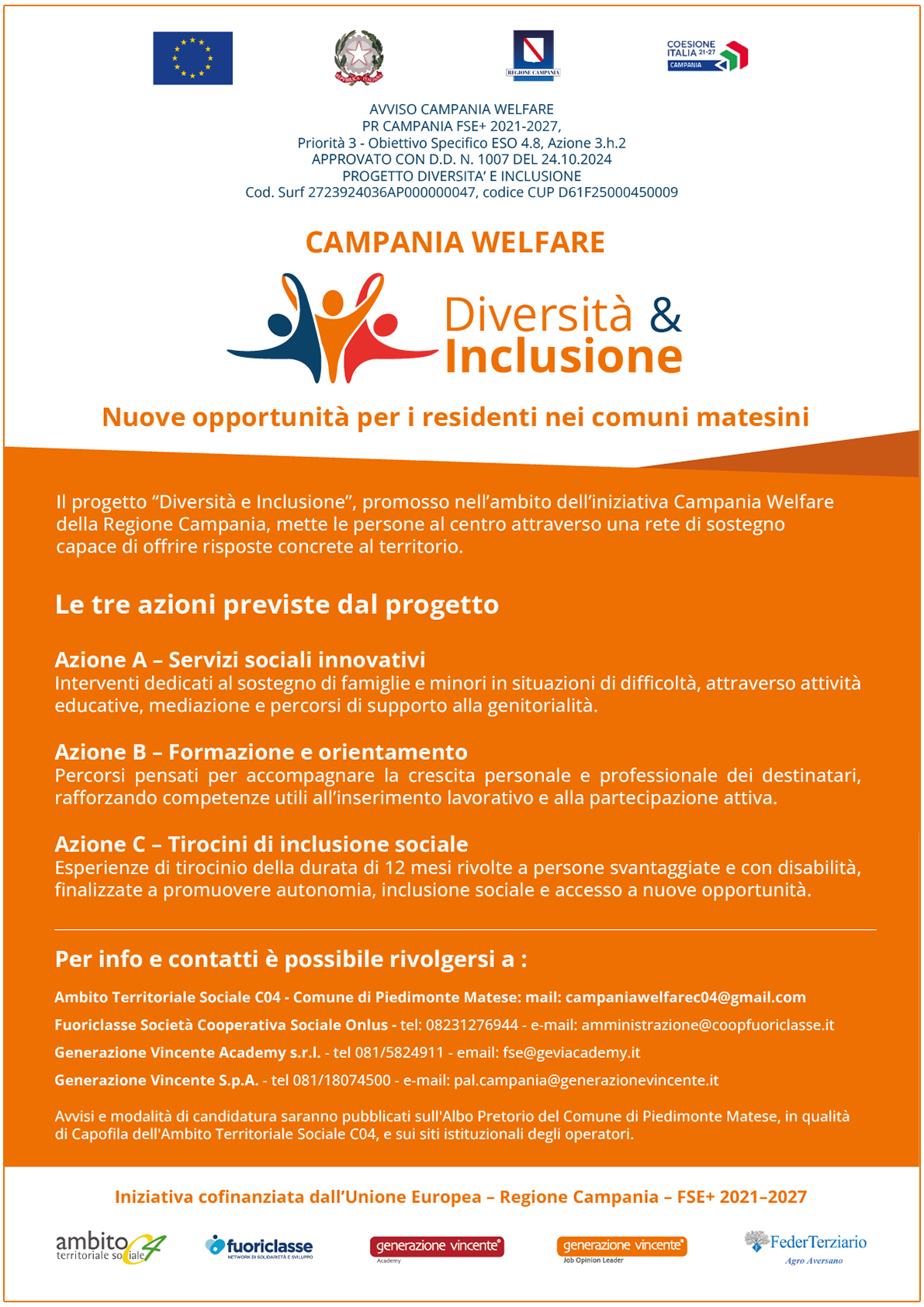 Locandina Diversità e Inclusione 1
