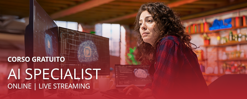 Corso AI Specialist online di Generazione Vincente su Intelligenza Artificiale, Prompt Engineering, content creation e Agenti AI