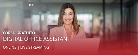 Corso Digital Office Assistant online di 100 ore su gestione email, cloud, Microsoft 365 e strumenti digitali per l'ufficio